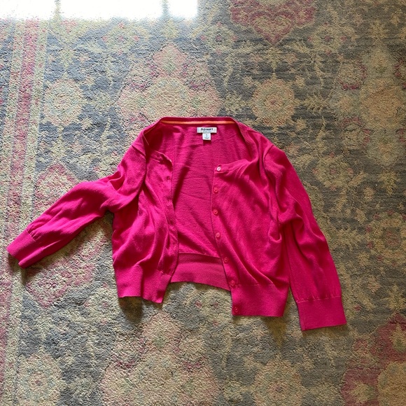 pink old navy cardigan - Picture 1 of 1